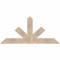 Ekena Millwork Saratoga Smooth Timber Gable Bracket, Douglas Fir, 60"W x 27"H x 1 1/2"D x 5 1/2"F, 11/12 Pitch GBW060X27X0206SAR00SDF - alternate 1